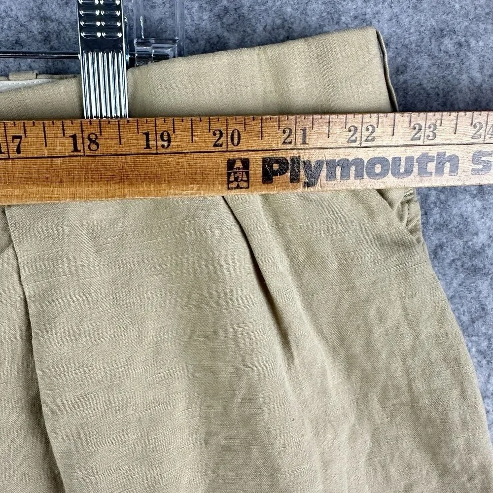 Polo Ralph Lauren Linen Silk Blend Pants Mens 48B Big Preppy Coastal Trouser*